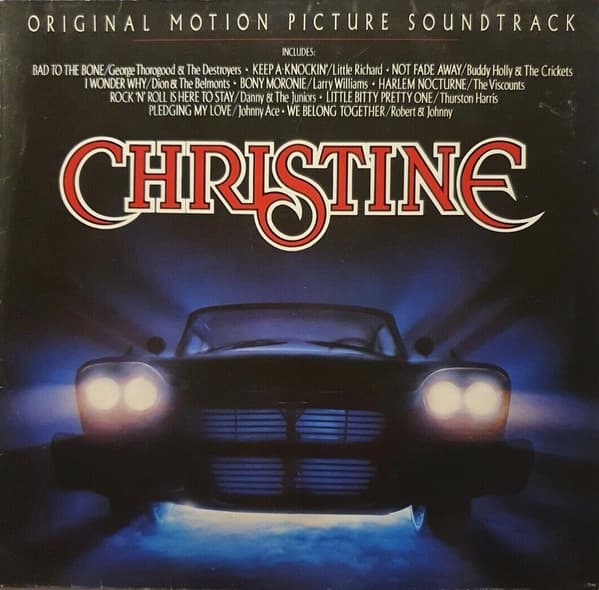 Album Cover Art for The Original Motion Picture Soundtrack "Christine"