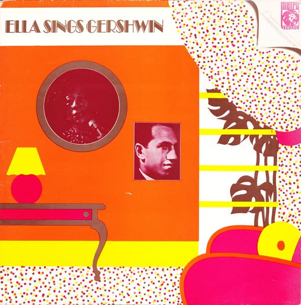 Album Cover Art for Ella Sings Gershwin