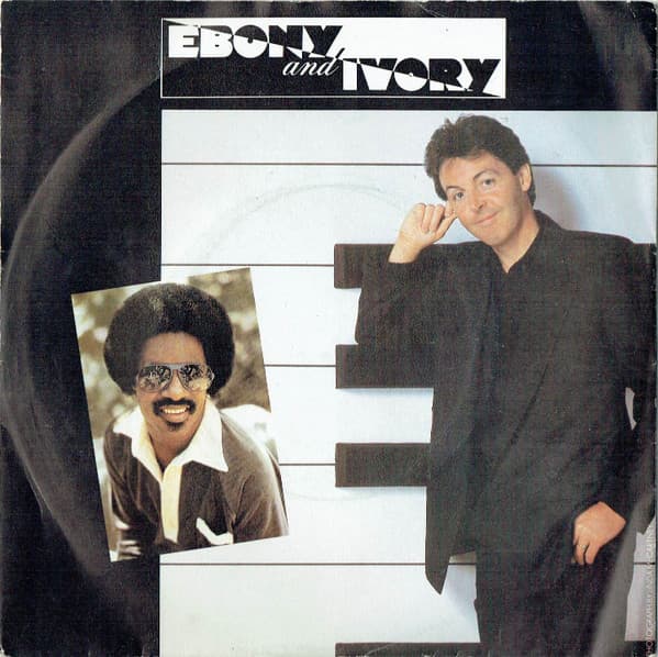 Album Cover Art for Ebony And Ivory