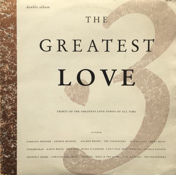 Album Cover Art for The Greatest Love Volume 3