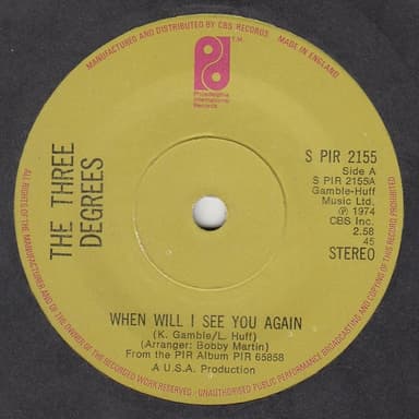 Album Cover Art for When Will I See You Again