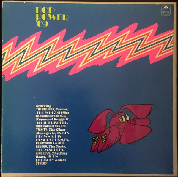 Album Cover Art for Pop Power '69