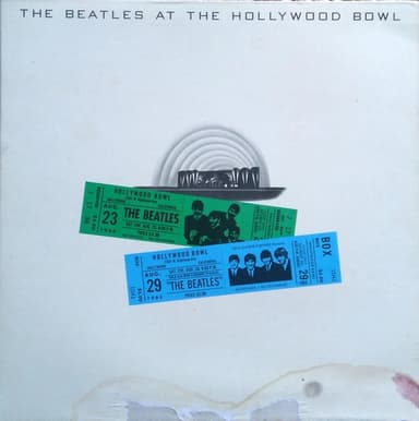 Album Cover Art for The Beatles At The Hollywood Bowl