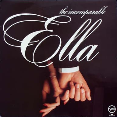 Album Cover Art for The Incomparable Ella