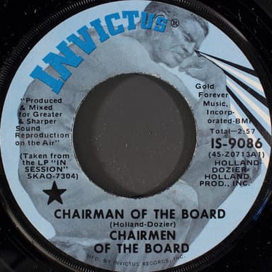 Album Cover Art for Chairman Of The Board
