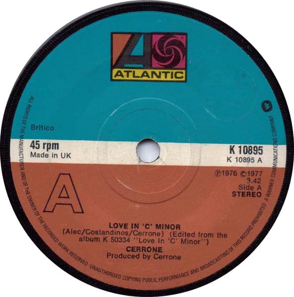 Album Cover Art for Love In 'C' Minor