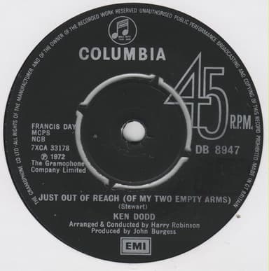 Album Cover Art for Just Out Of Reach (Of My Two Empty Arms)