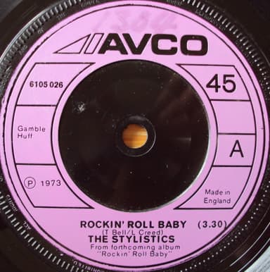 Album Cover Art for Rockin' Roll Baby