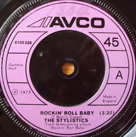 Album Cover Art for Rockin' Roll Baby