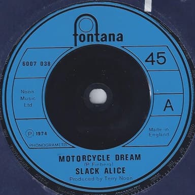 Album Cover Art for Motorcycle Dream
