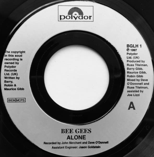 Album Cover Art for Alone / Closer Than Close