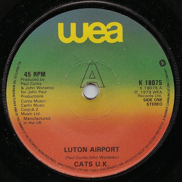Album Cover Art for Luton Airport