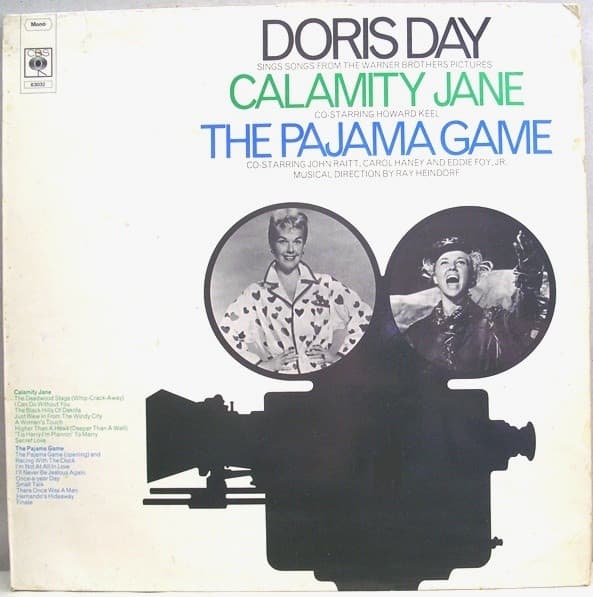 Album Cover Art for Doris Day Sings Songs From Calamity Jane & The Pajama Game