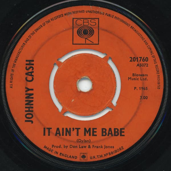 Album Cover Art for It Ain't Me Babe / Time And Time Again