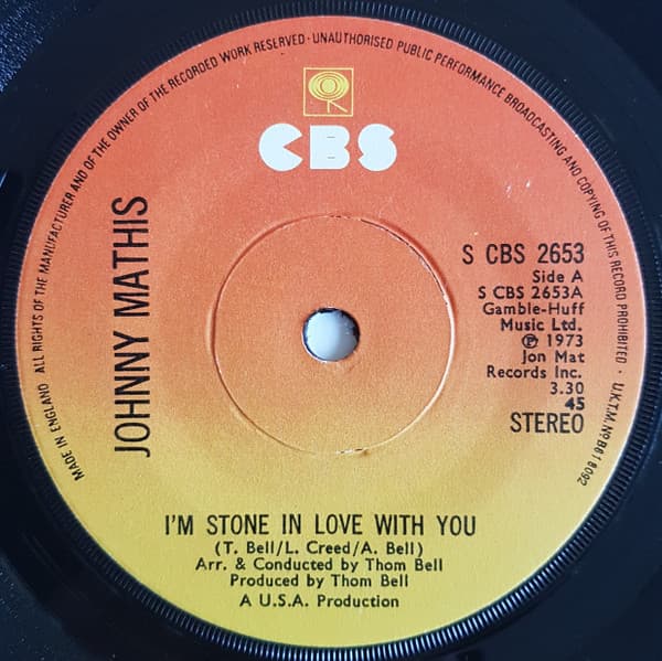Album Cover Art for I'm Stone In Love With You