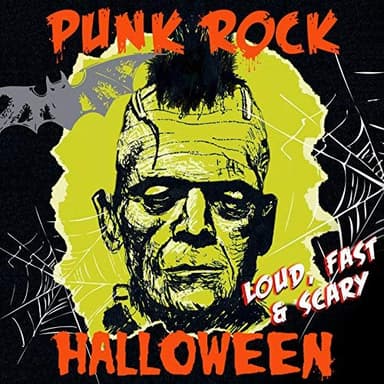 Album Cover Art for Punk Rock Halloween: Loud, Fast & Scary