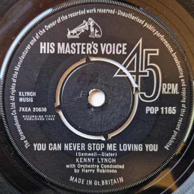 Album Cover Art for You Can Never Stop Me Loving You