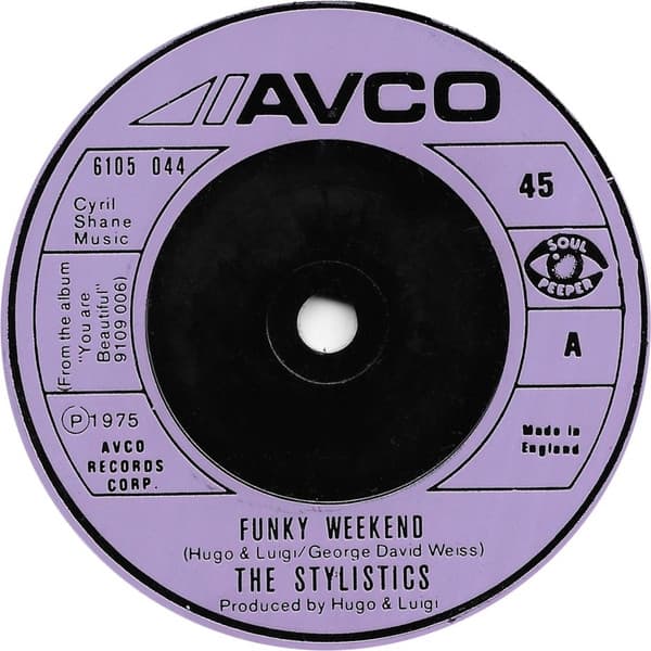 Album Cover Art for Funky Weekend