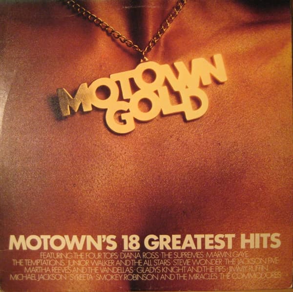 Album Cover Art for Motown Gold