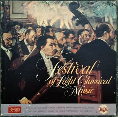 Album Cover Art for Festival Of Light Classical Music