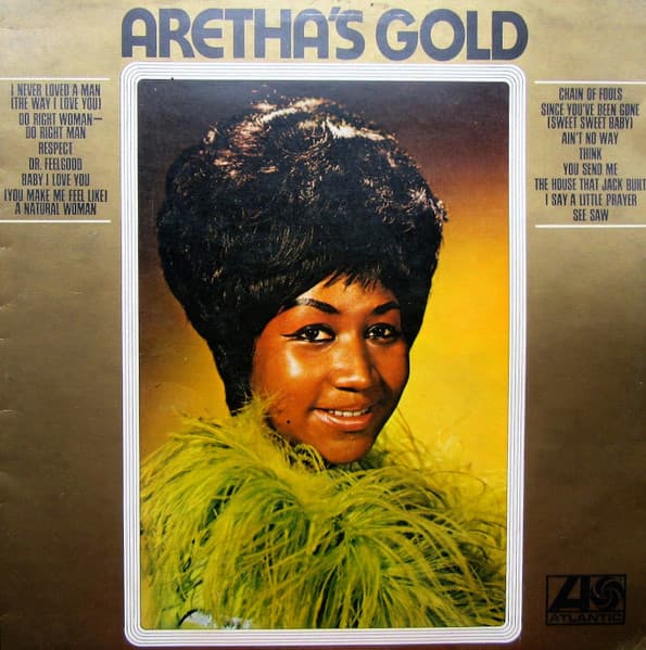 Album Cover Art for Aretha's Gold