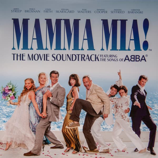 Album Cover Art for Mamma Mia! The Movie Soundtrack Featuring The Songs Of ABBA