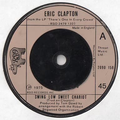Album Cover Art for Swing Low Sweet Chariot