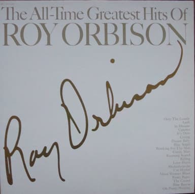Album Cover Art for The All-time Greatest Hits Of Roy Orbison