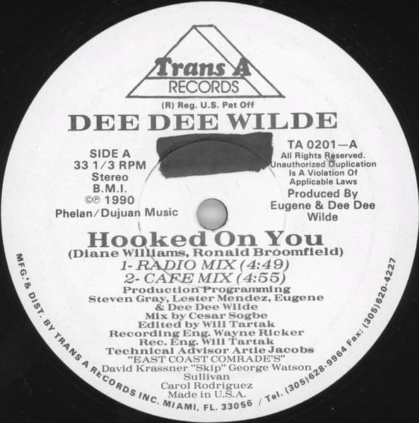 Album Cover Art for Hooked On You