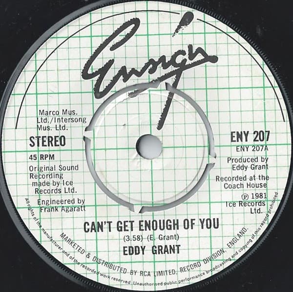 Album Cover Art for Can't Get Enough Of You