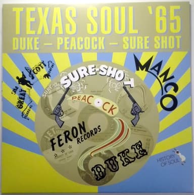 Album Cover Art for Texas Soul '65