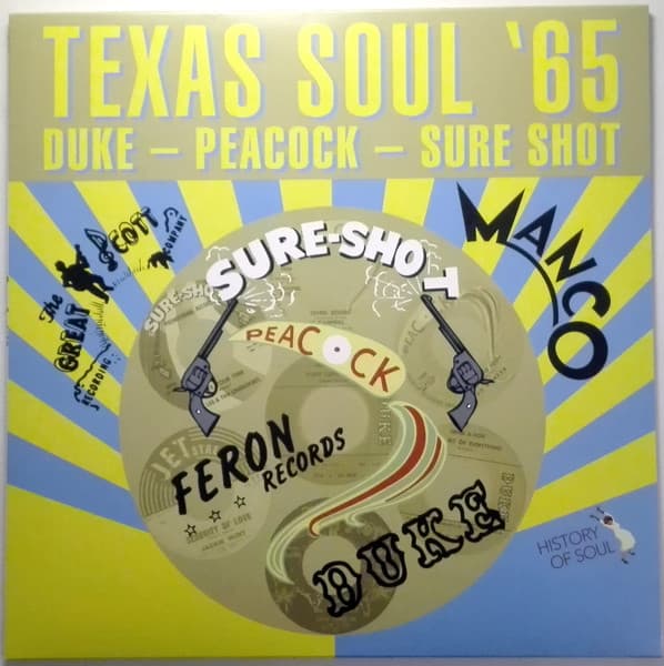 Album Cover Art for Texas Soul '65