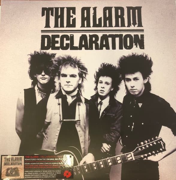 Album Cover Art for Declaration 1984-1985