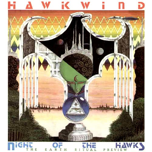 Album Cover Art for Night Of The Hawks (The Earth Ritual Preview)