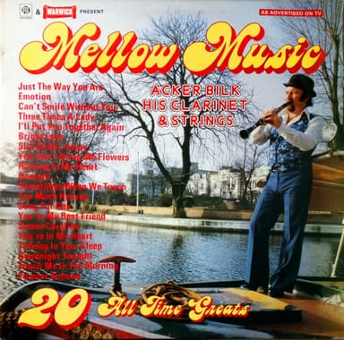 Album Cover Art for Mellow Music 20 All Time Greats