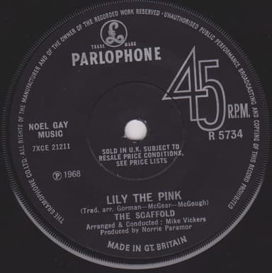 Album Cover Art for Lily The Pink