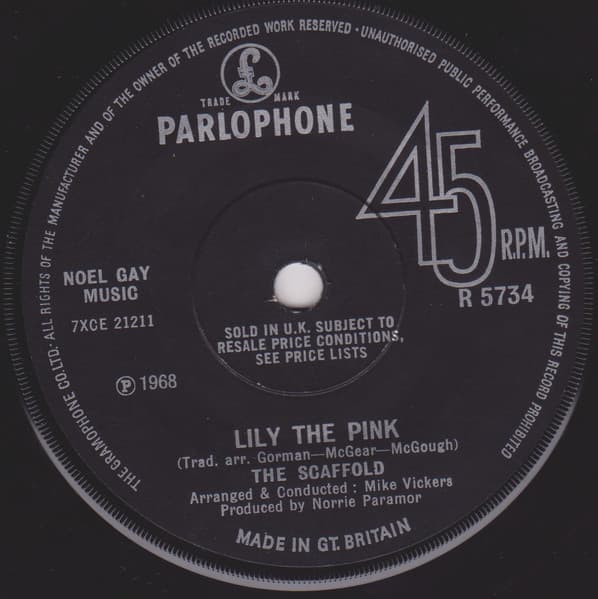 Album Cover Art for Lily The Pink