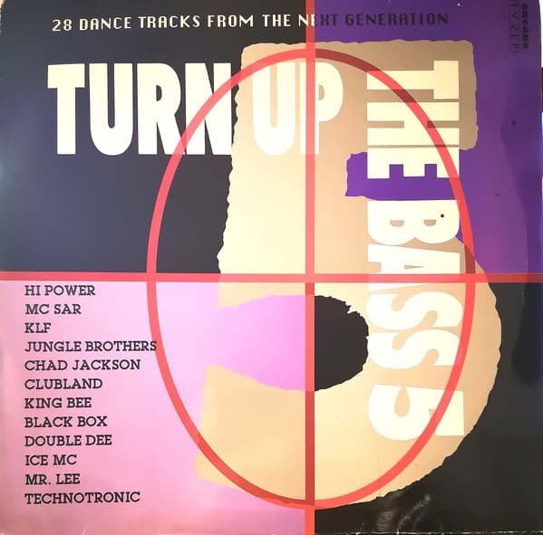 Album Cover Art for Turn Up The Bass 5