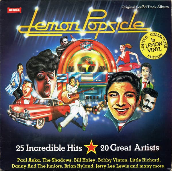 Album Cover Art for Lemon Popsicle