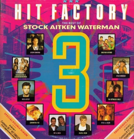 Album Cover Art for Hit Factory 3 - The Best Of Stock Aitken Waterman