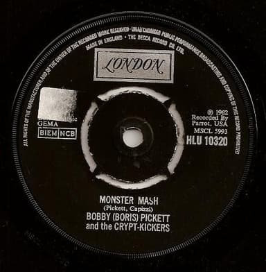 Album Cover Art for Monster Mash