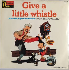 Album Cover Art for Give A Little Whistle / Hi-Diddle-Dee-Dee