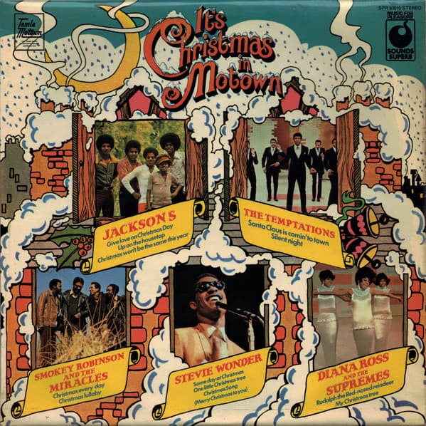 Album Cover Art for It's Christmas In Motown