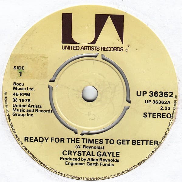 Album Cover Art for Ready For The Times To Get Better