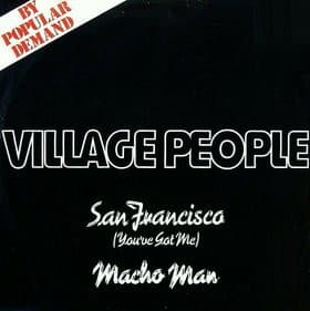 Album Cover Art for San Francisco (You've Got Me) / Macho Man