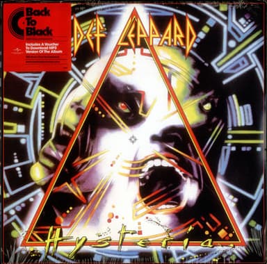 Album Cover Art for Hysteria
