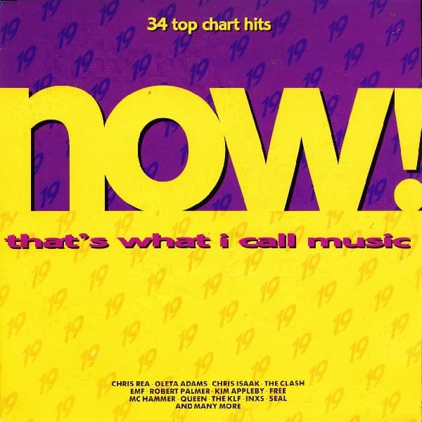Album Cover Art for Now That's What I Call Music! 19