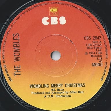Album Cover Art for Wombling Merry Christmas