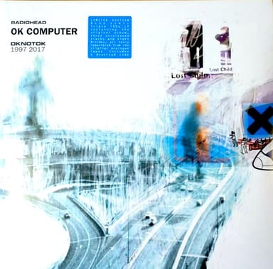 Album Cover Art for OK Computer OKNOTOK 1997 2017