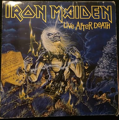 Album Cover Art for Live After Death